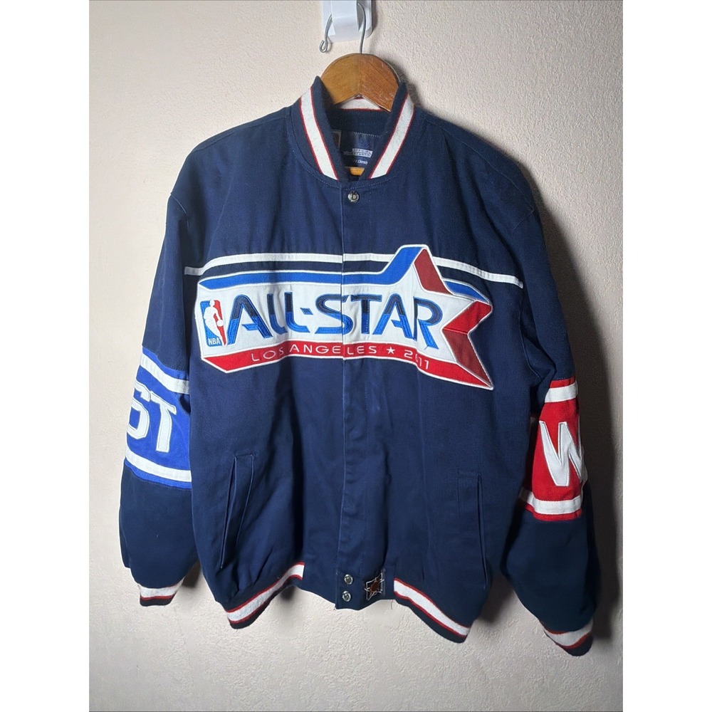 Jeff Hamilton 2011 NBA All Star Los Angeles Jacket Mens M Lakers Kobe Bryant